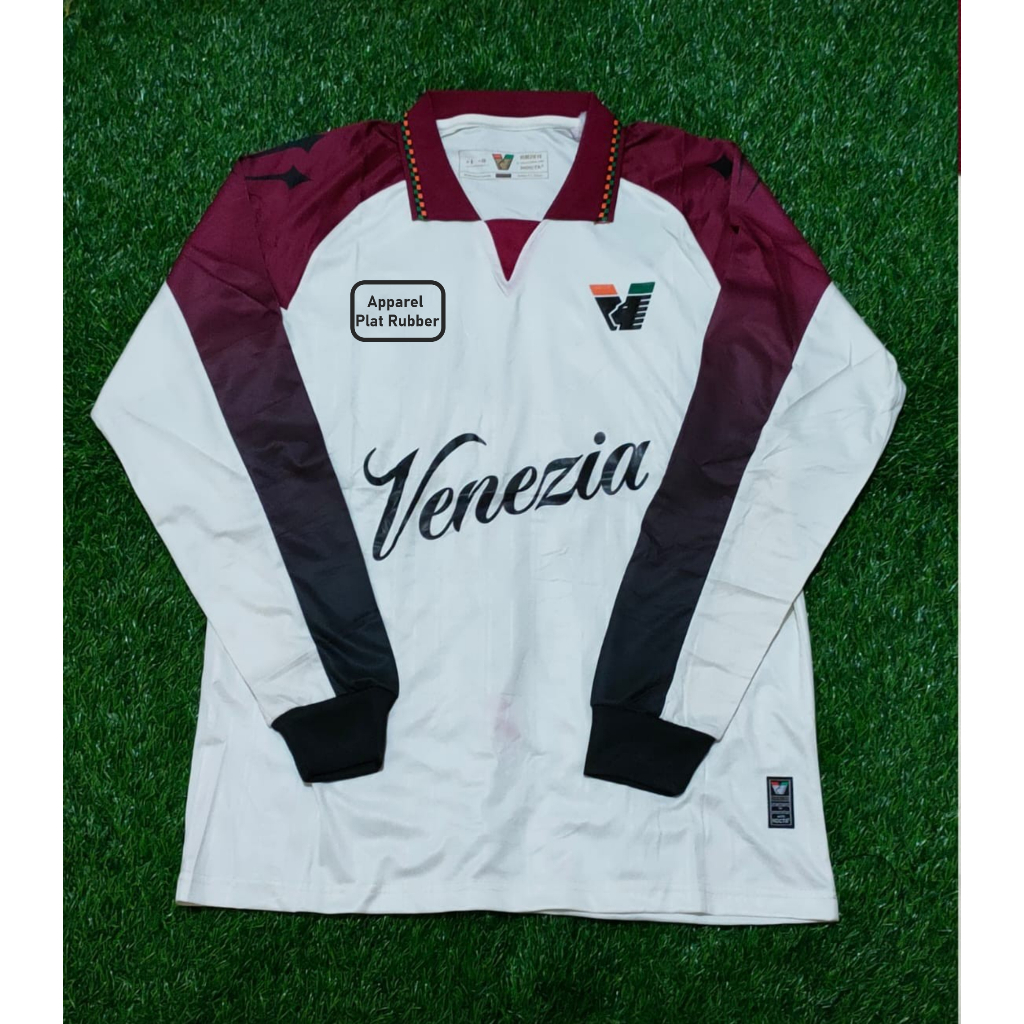 Jersey Bola Venezia Away 2025/2026 Long Sleeve New Grade Ori High Quality