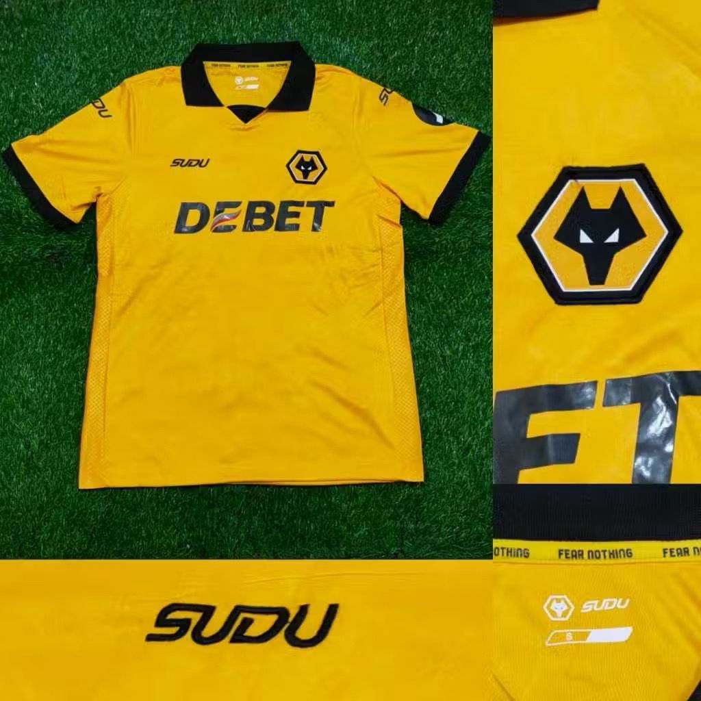 JERSEY BOLA W0LV3S HOME NEW 2025/2026 FANS