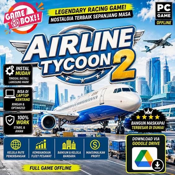 AIRLINE TYCOON 2 - PC LAPTOP GAMES
