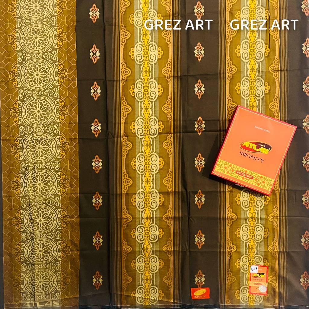 Sarung ATLAS INFTY JACQUARD Songket (full songket) Bisa Seragam