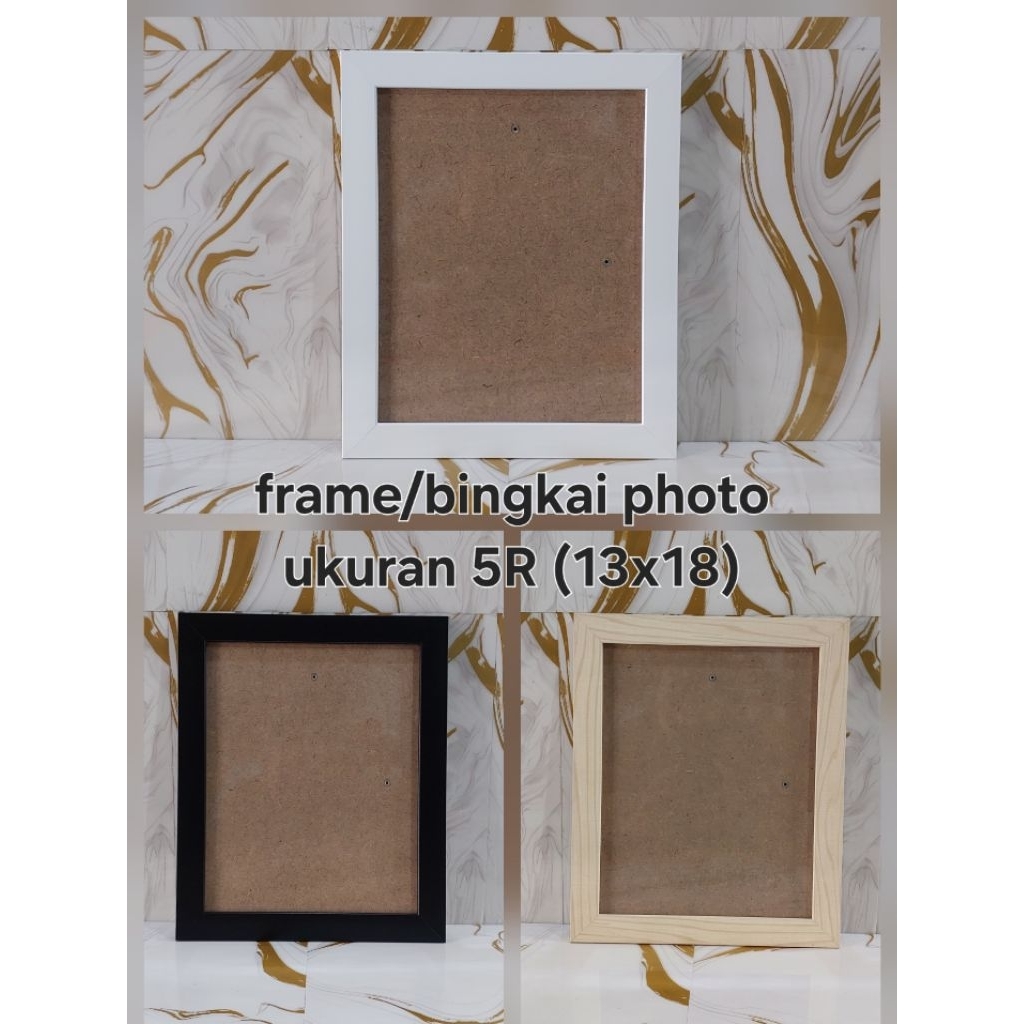 Frame/Bingkai Photo minimalis ukuran 5R (13×18)