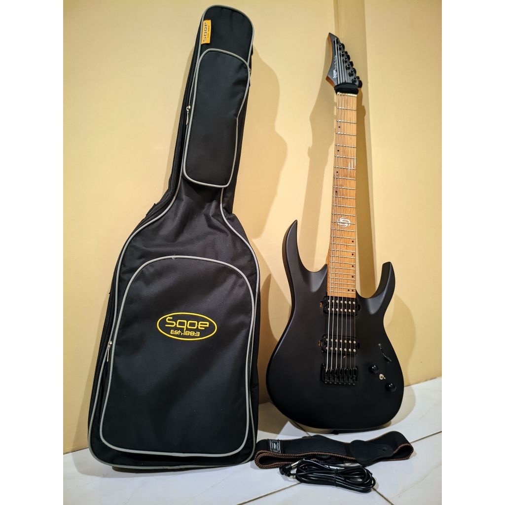 SQOE SEIB7S Gitar Elektrik 7 Senar