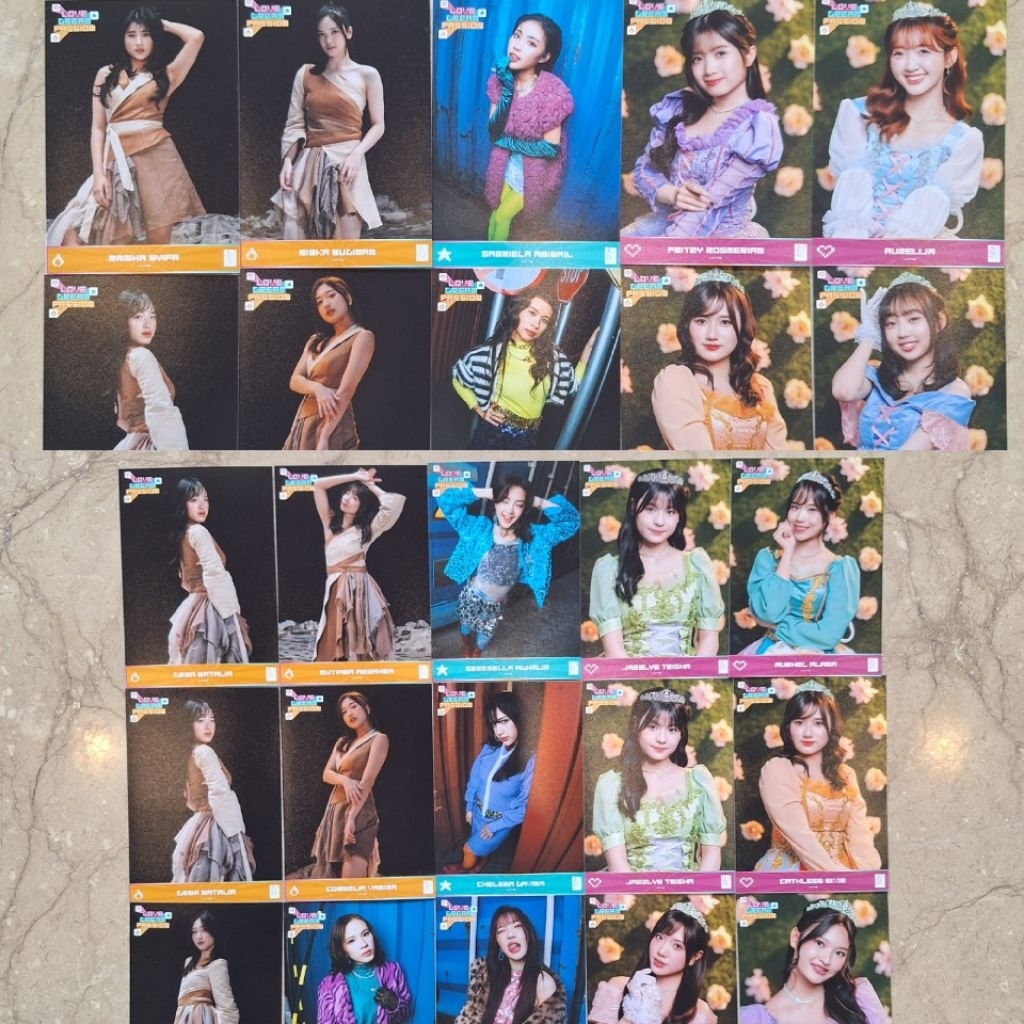 (Official) Photopack (PP) JKT48 Love, Dream, Passion Meet & Greet Festival Trisha, Lia, Lana, Nayla,