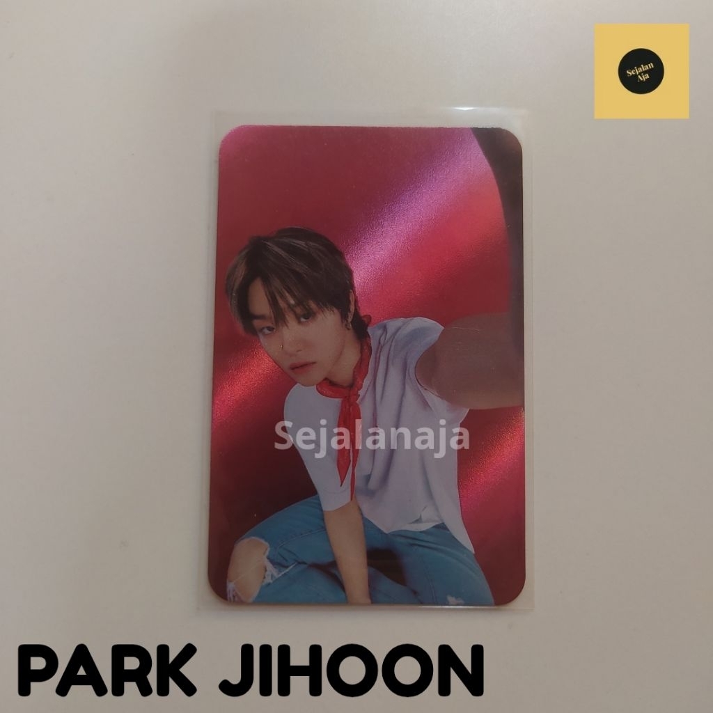 TREASURE OFFICIAL PHOTOCARD - PC PARK JIHOON YOSHI ASAHI HARUTO PARK JEONGWOO