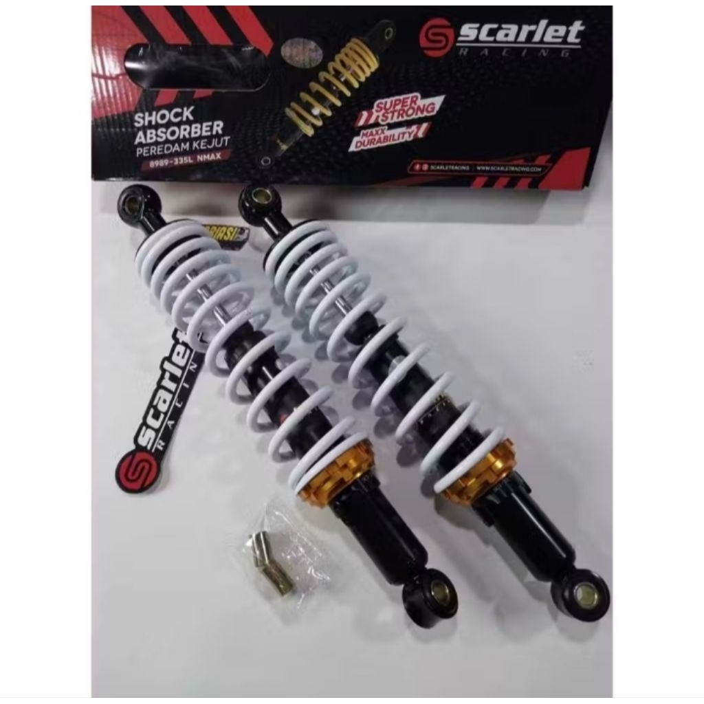 Shock Belakang Smash/Shogun Ukuran 340mm/34cm Scarlet 3521  New Series