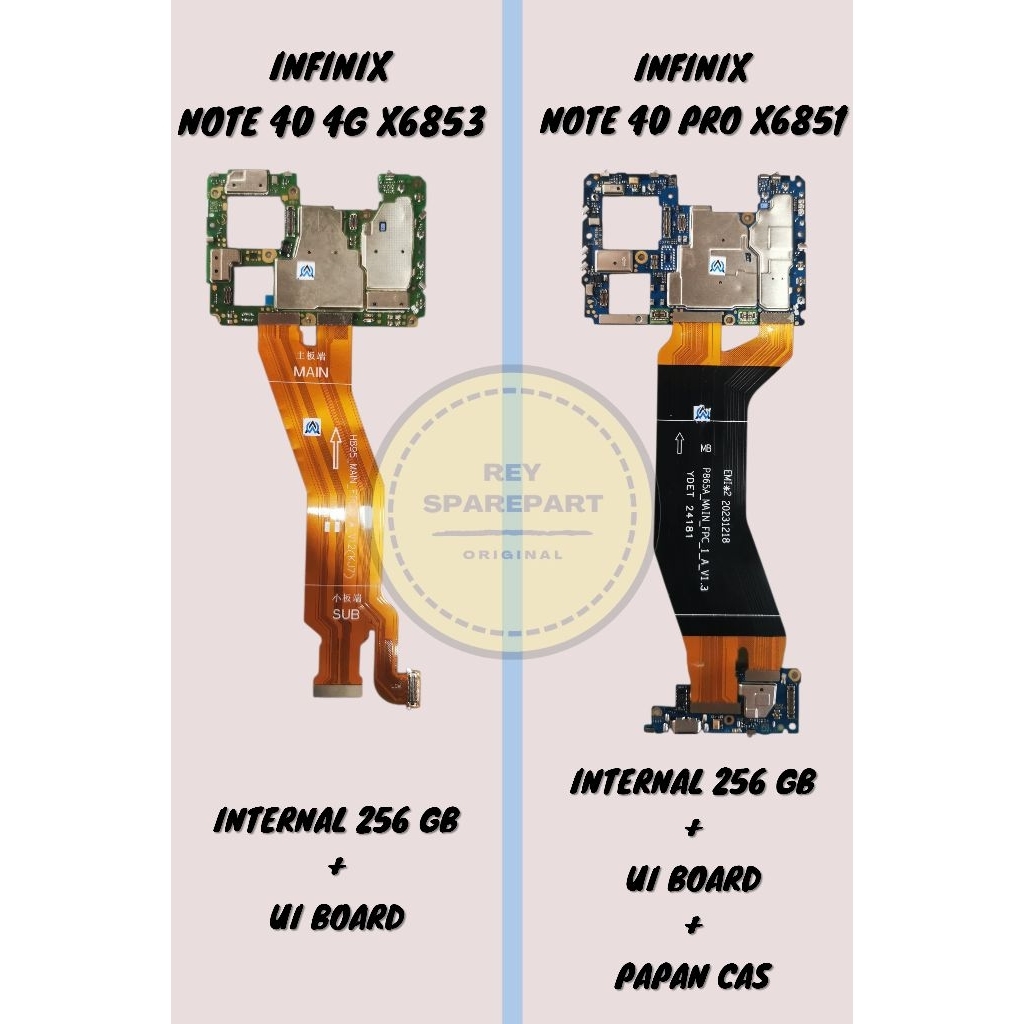 MESIN NORMAL TESTED INFINIX NOTE 40 4G X6853 DAN INFINIX NOTE 40 PRO 5G X6851 BERGARANSI ORIGINAL