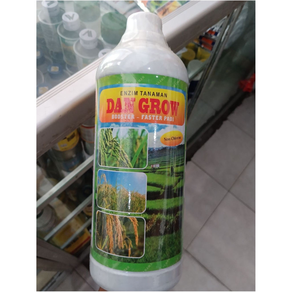Nutrisi Tanaman DAN GROW 1 liter padi, melon, cabai