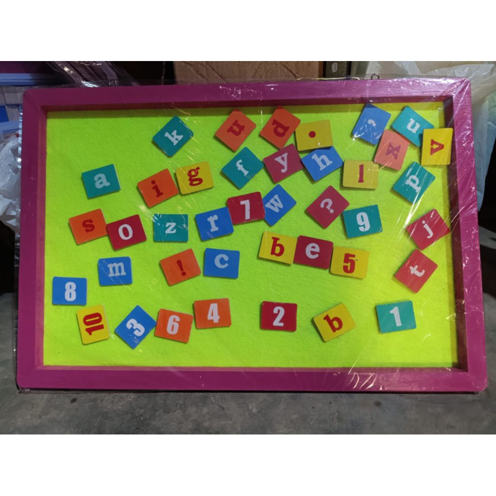 Papan flanel - Mainan edukasi anak/ ape TK paud