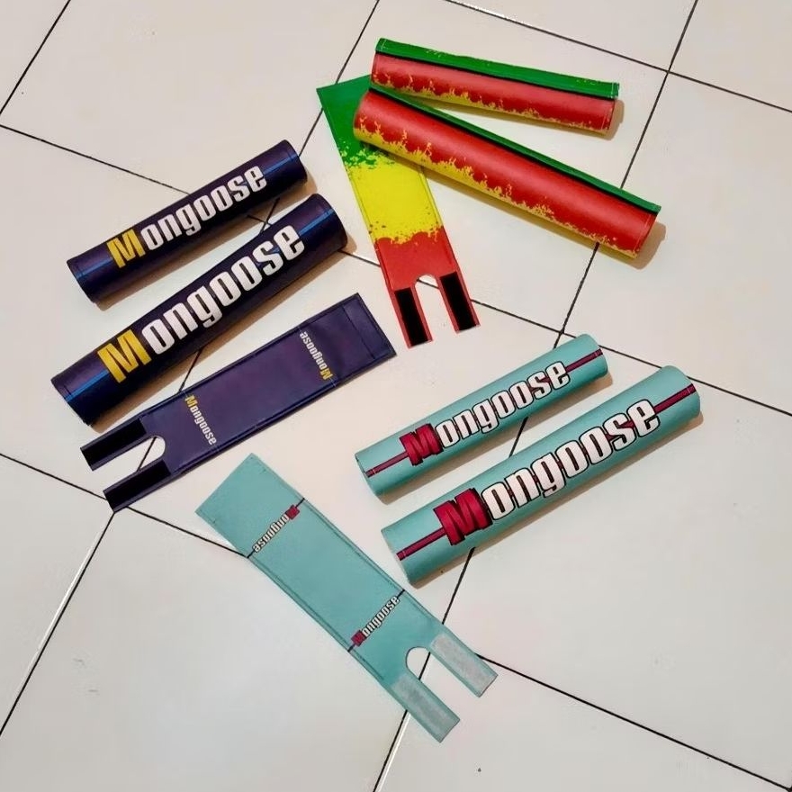 pad set bmx pad bmx pad frame sepeda bmx mongoose rasta