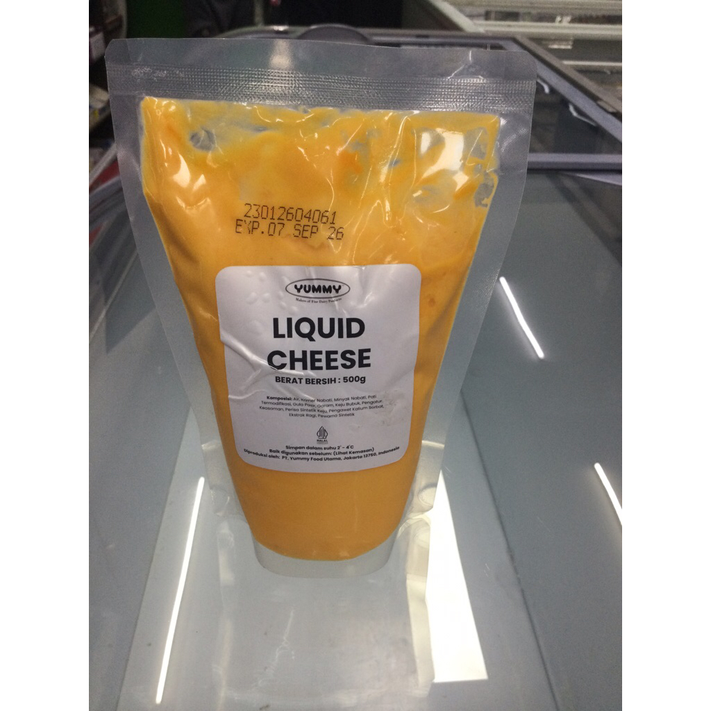 Yummy Liquid Cheese 500 g - Keju Cair Nikmat untuk Berbagai Resep