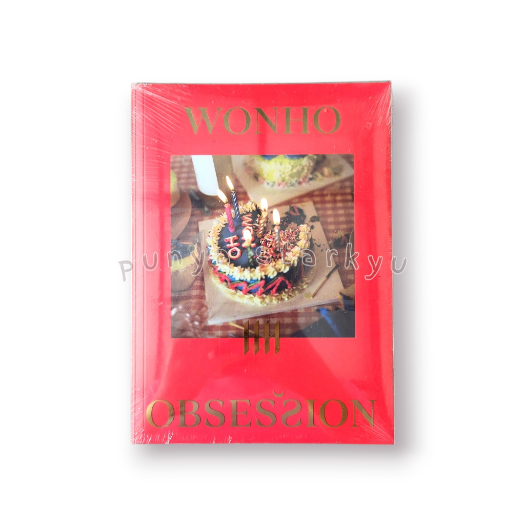 [+Exclusive POB] WONHO 1st Single Album - OBSESSION (Red Ver.)