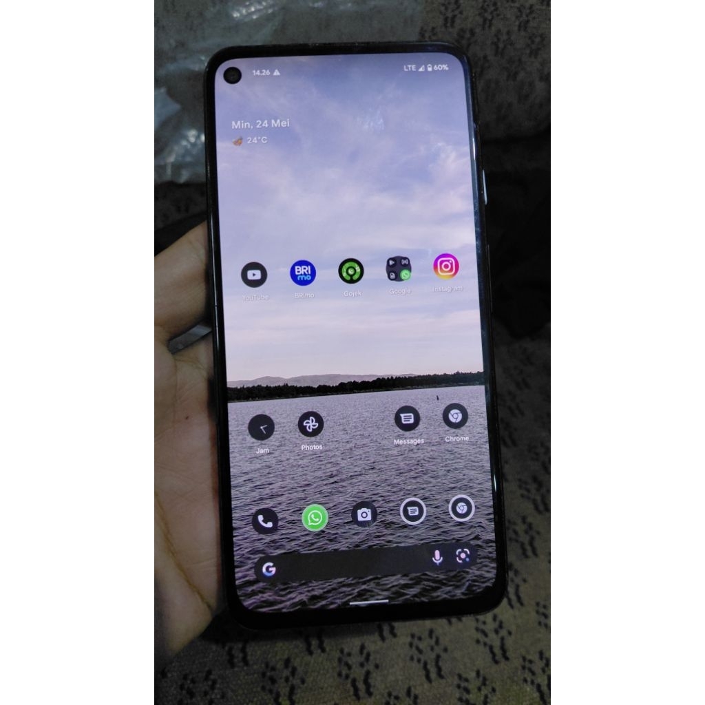 Google Pixel 4a 5G Batangan + Bonus Pixel Matot (LCD Ori, Baterai Baru)
