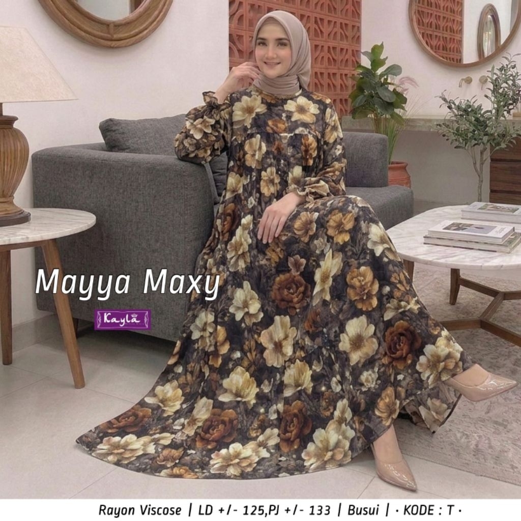 Mayya , Kirana , Melinda , Yumna , Marisa , Samira Maxi Dress by Kayla Hijab