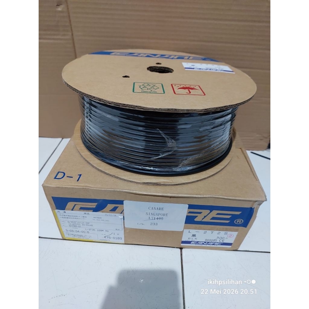 Kabel Canare L2T2S ORIGINAL 100%