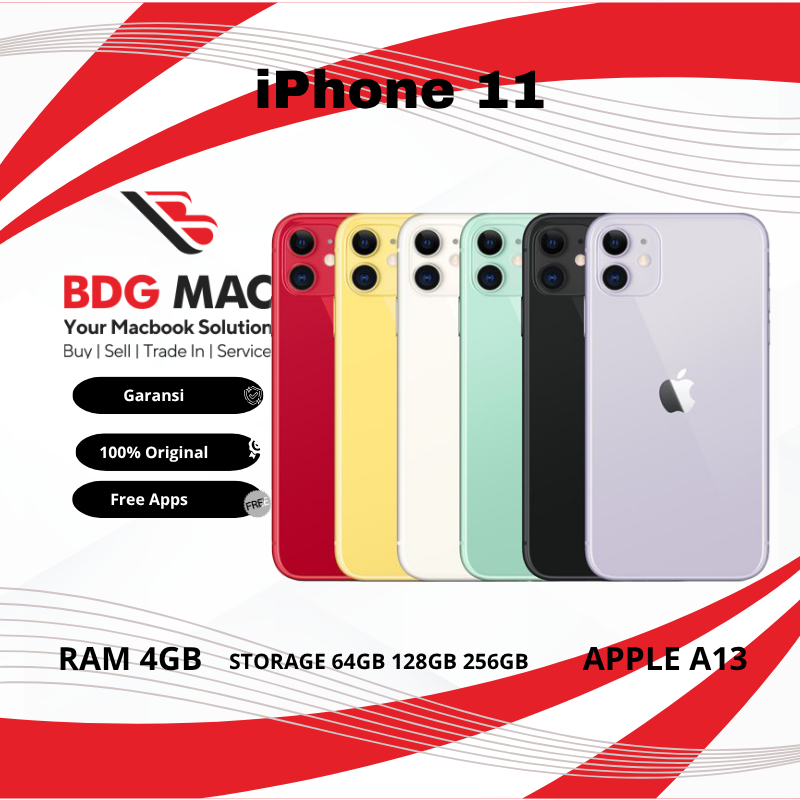 iPhone 11 64GB 128GB 256GB Second Original