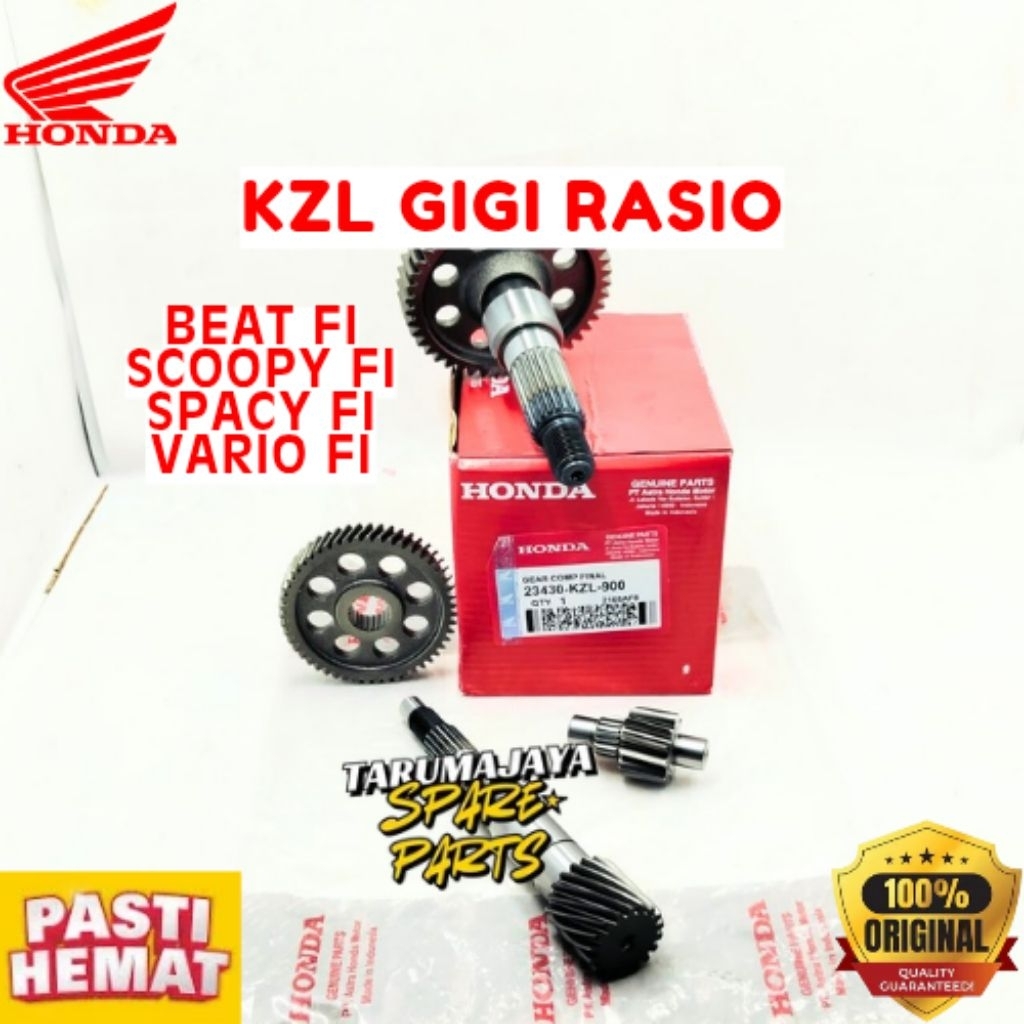 GIGI RASIO ORIGINAL HONDA KODE KZL GIGI RASIO BEAT FI, GIGI RASIO SCOOPY FI, GIGI RASIO SPACY FI, GI