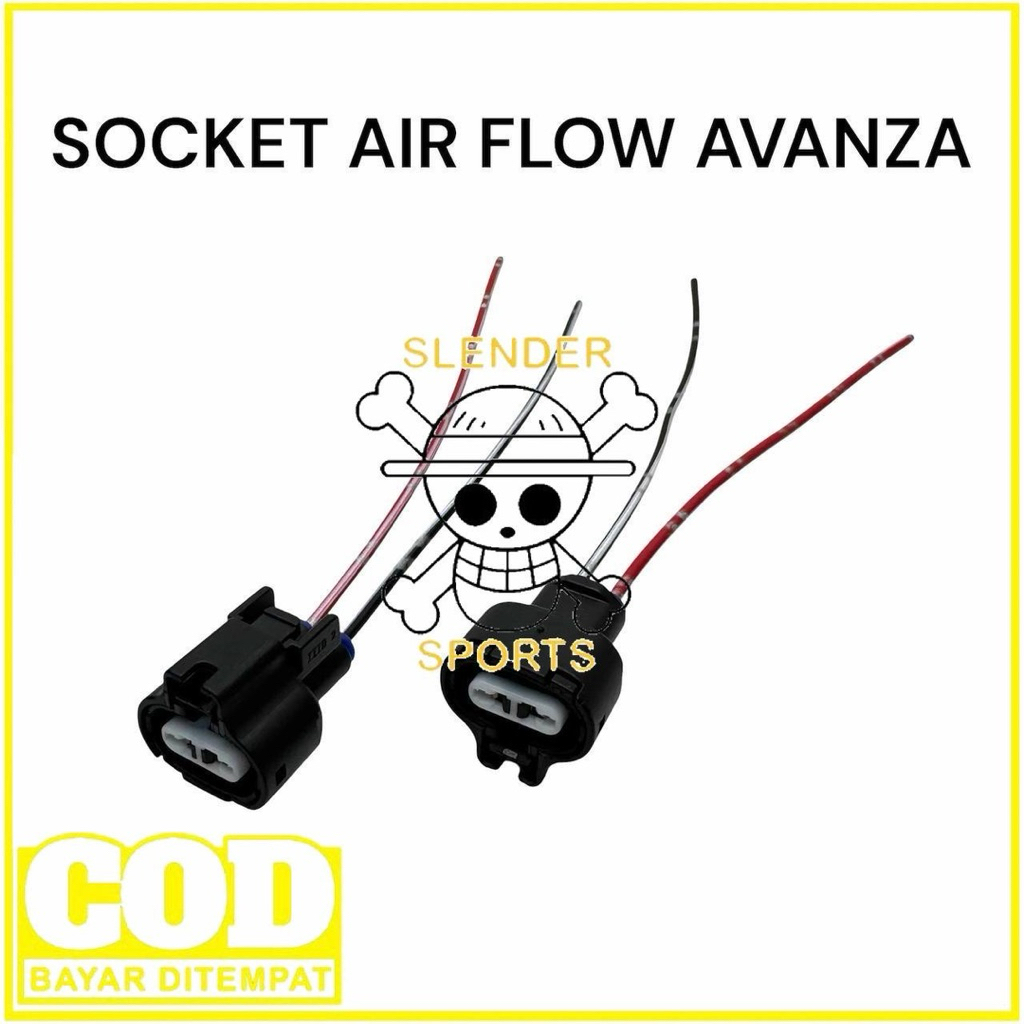 SOCKET AIR FLOW AVANZA - SOCKET IAT FILTER UDARA AVANZA RUSH ERTIGA - SOCKET SENSOR IAT AVANZA