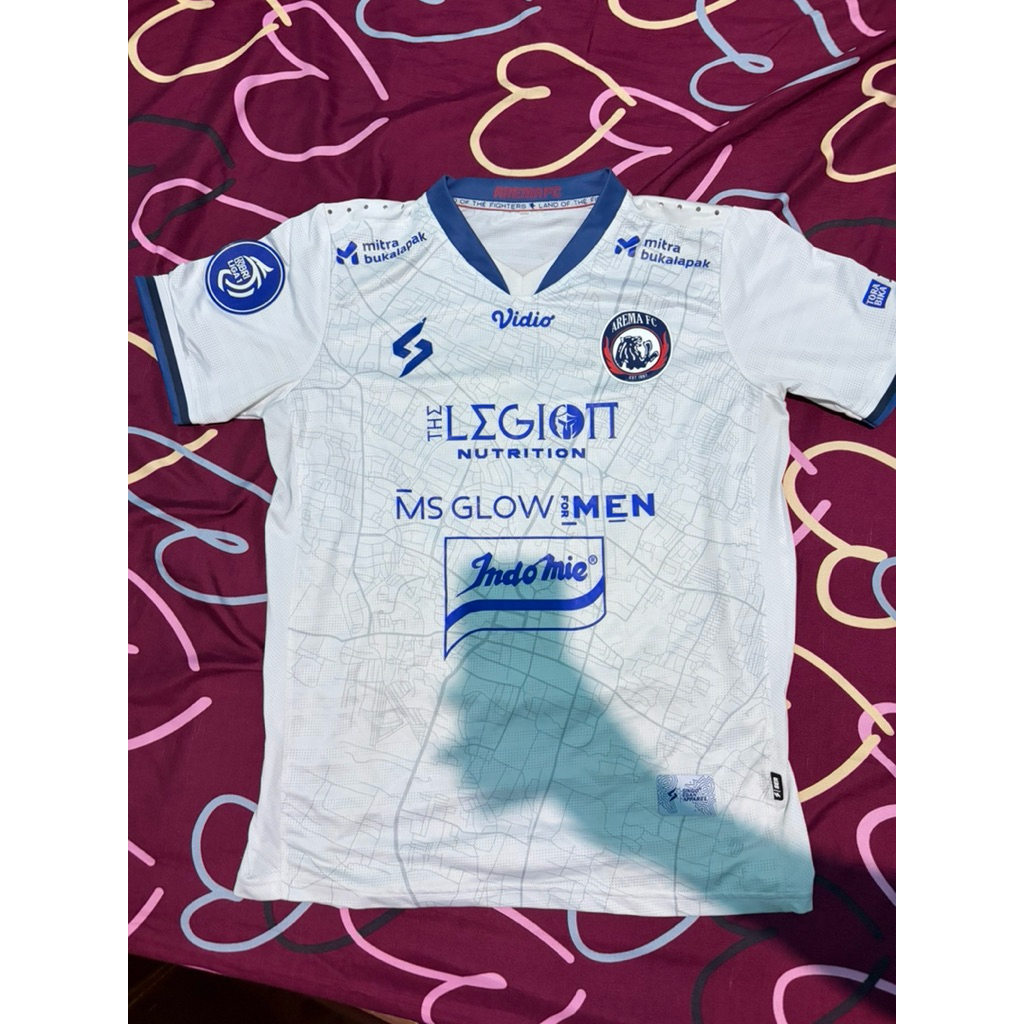 Jersey Matchworn Arema Away 2021/2022