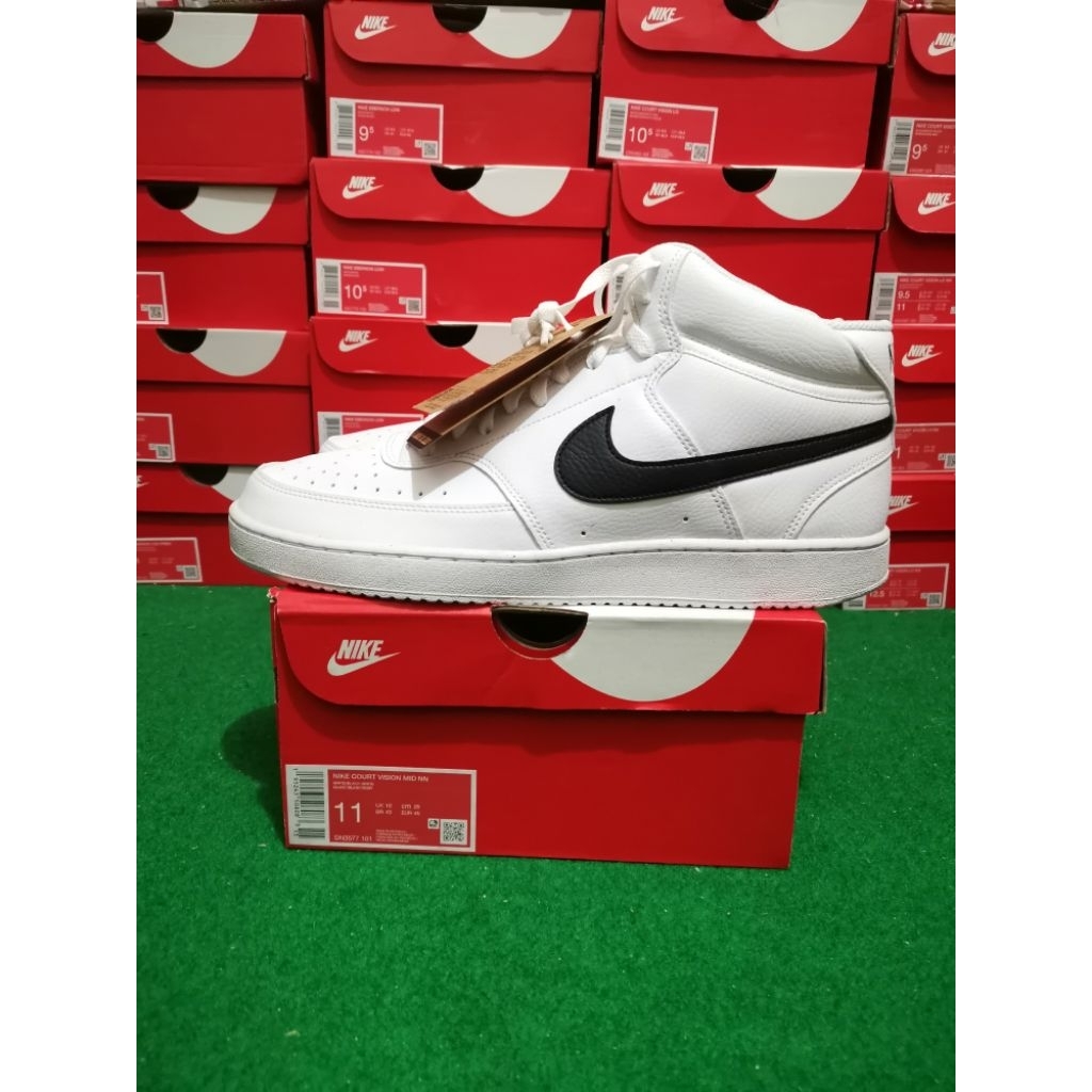 SEPATU NIKE COURT VISION MID NEXT NATURE SNEAKERS CASUAL PRIA WANITA