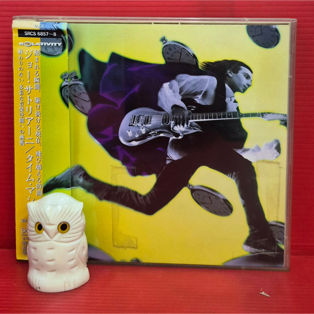 CD Joe Satriani - Time Machine 2 CD Fatbox Japan OBI