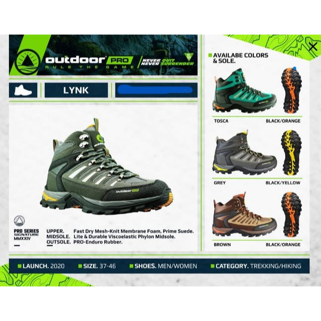 SEPATU OUTDOOR PRO LYNK