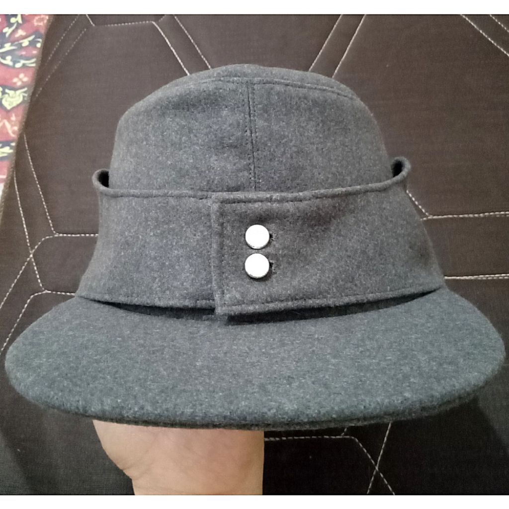 Topi tentara M43 Jerman ww2 wol