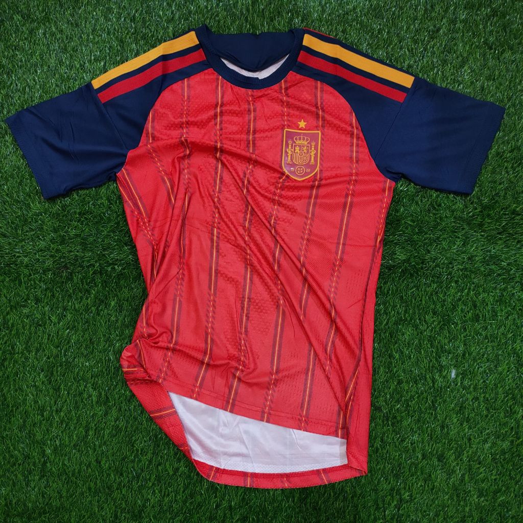 (PLAYER ISSUE) JERSEY BOLA SPAIN SPANYOL HOME PIALA DUNIA WORLD CUP 2026/2027 PLAYER VERSION NEW