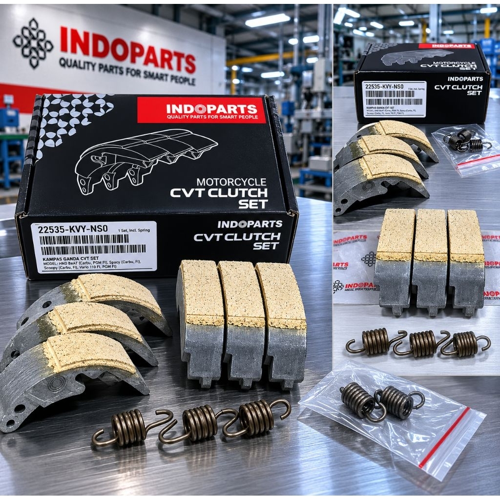 Kampas Ganda KVY INDOPARTS ( 22535-KVY-NS0 )