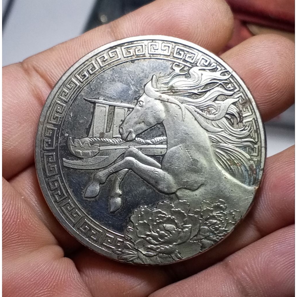 Koin/Medali Singapura Year of Horse