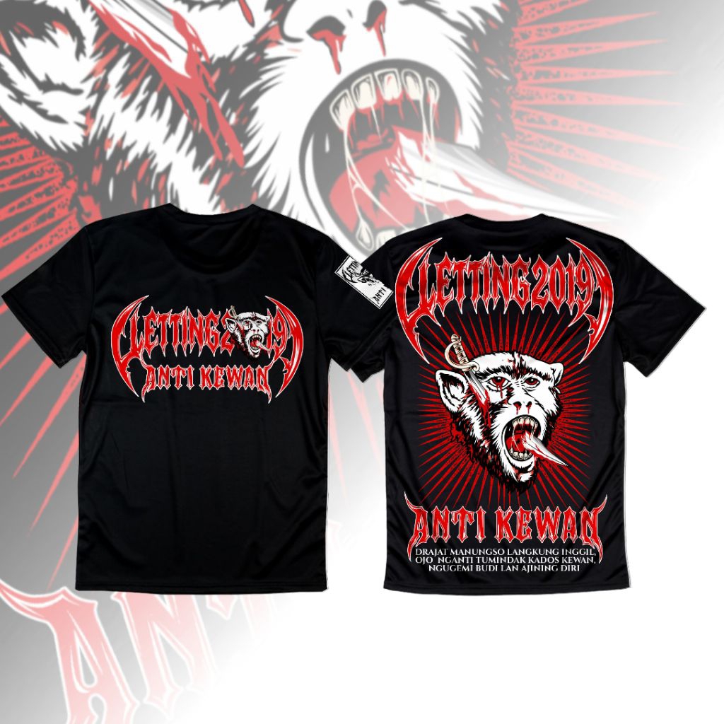 Kaos PSHT Letting 2019 Anti Kewan