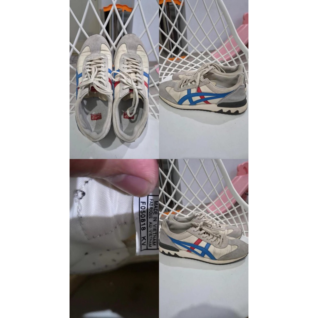 preloved sepatu onitsuka size 43