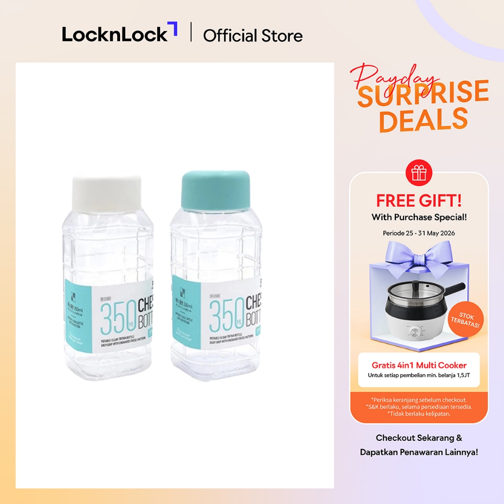 LocknLock Chess Botol Minum Botol Minum 350ml
