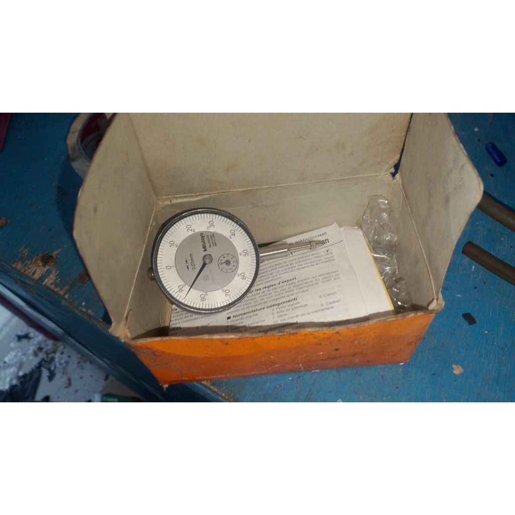 BEKAS Dial Indicator Mitutoyo (atau Dial Gauge)