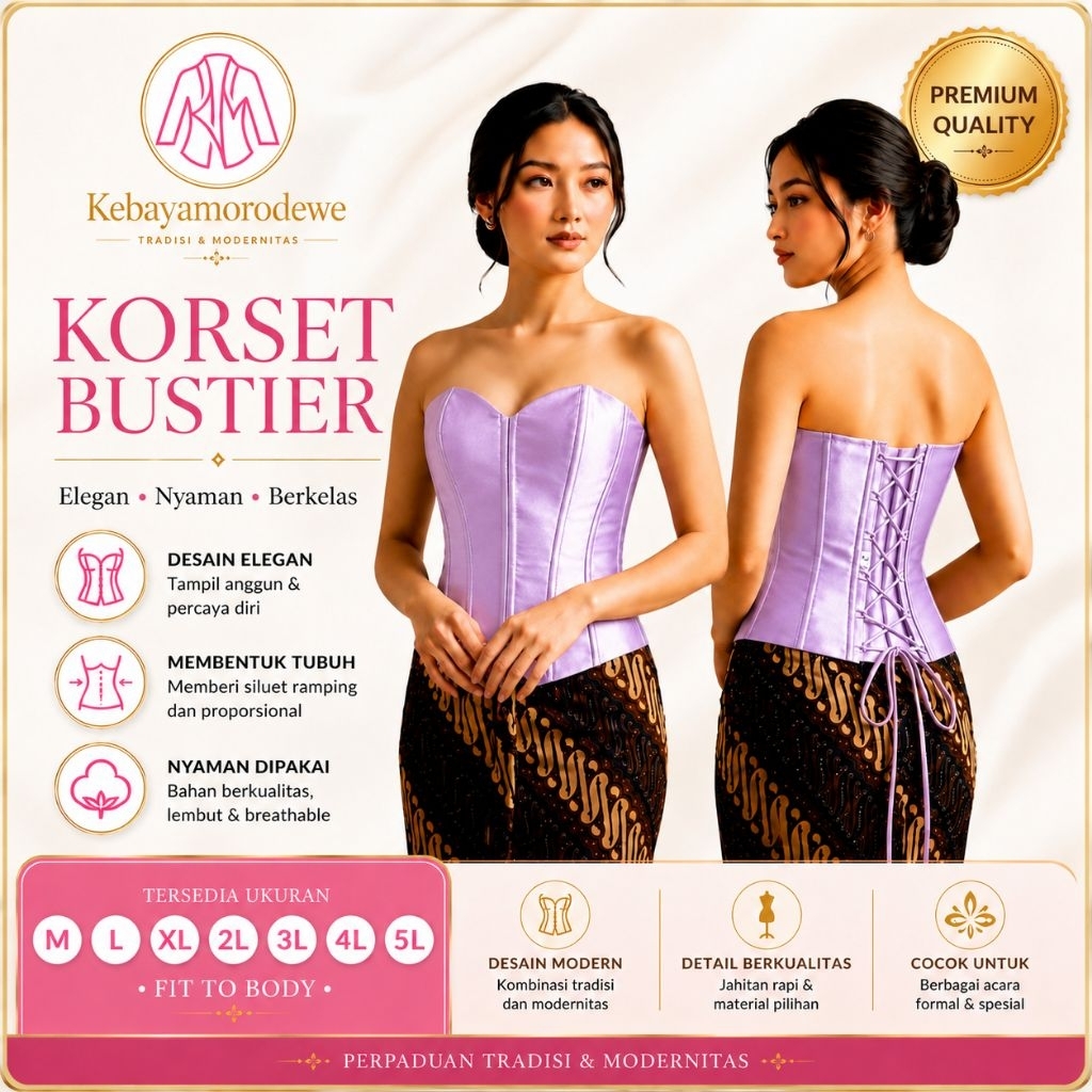 longtorso kebaya // longtorso pengantin // kemben kebaya // daleman kebaya // longtorso satin // lon