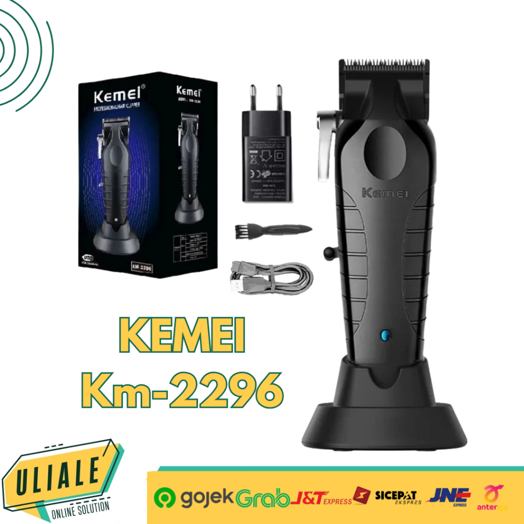KEMEI 2296 Mesin Cukur Rambut Alat Cukur Rambut Hair Clipper Kemei
