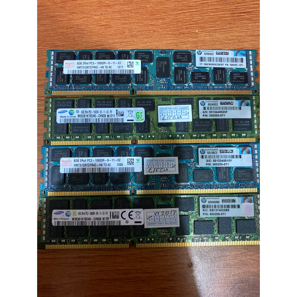 Ram/Memori Server 8gb Ddr3 Pc 10600R