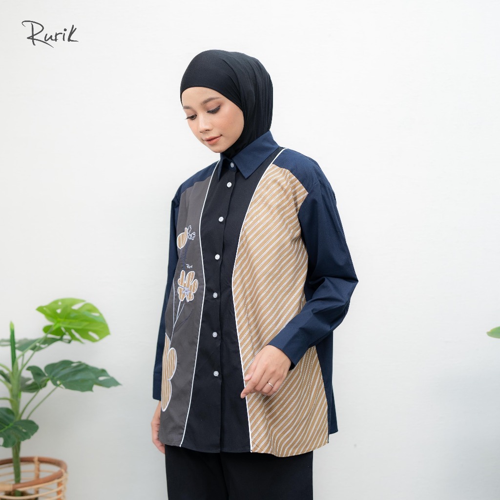 Rurik Kemeja Bordir Rurik Sadika Embroidery Shirt
