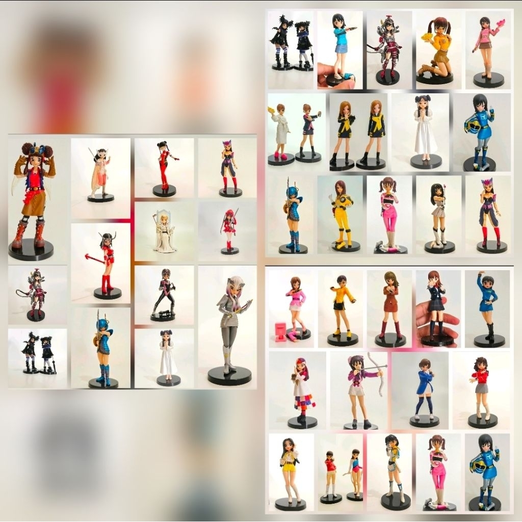 [ori] super sentai power rangers girls in uniform for megazord daizyujin galaxy mega dll rare