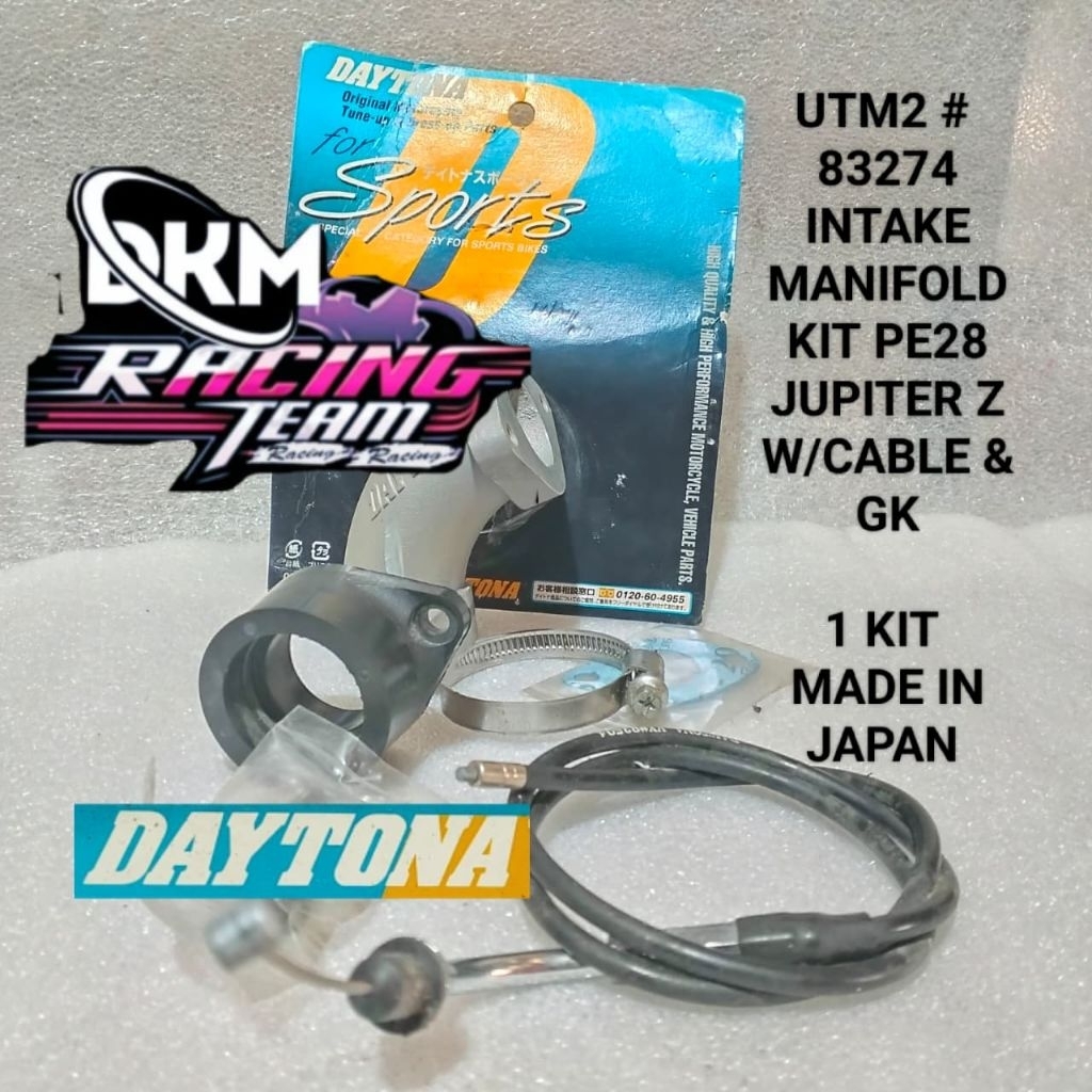 INTAKE MANIFOLD KIT DAYTONA YAMAHA JUPITER Z PE24/PE 28 ORIGINAL