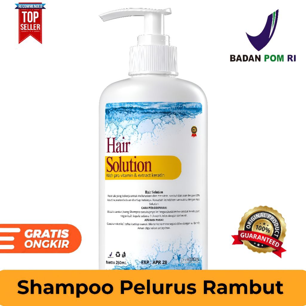 Shampo Pelurus Rambut Permanen Tanpa Catok Shampoo Pelurus Rambut Pria Wanita Hair Salon Shampo Salo