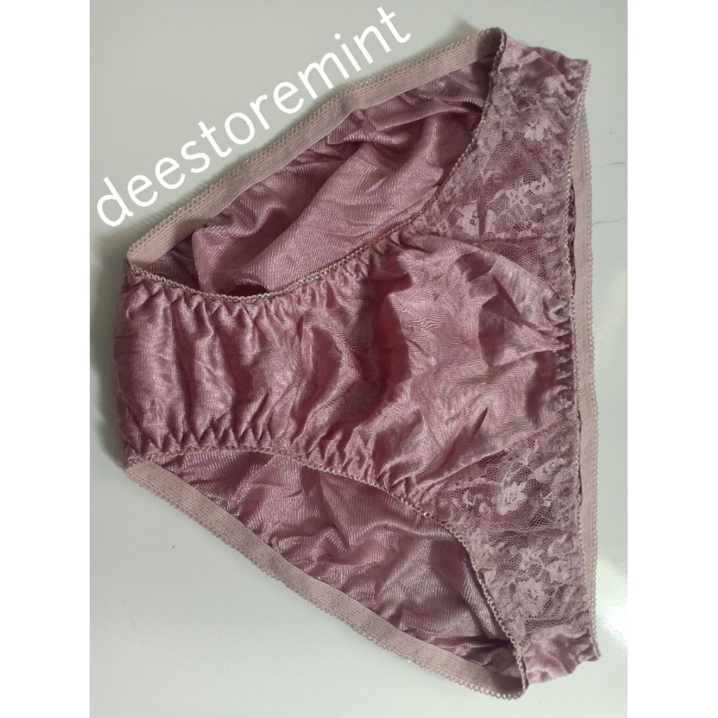 silky panties rose gold cd satin soft colours