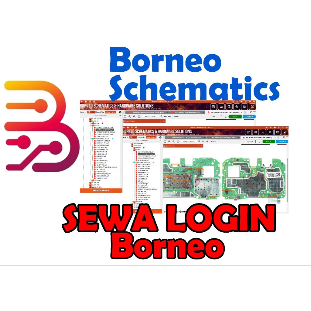 Sewa Borneo Schematics 1 Jam
