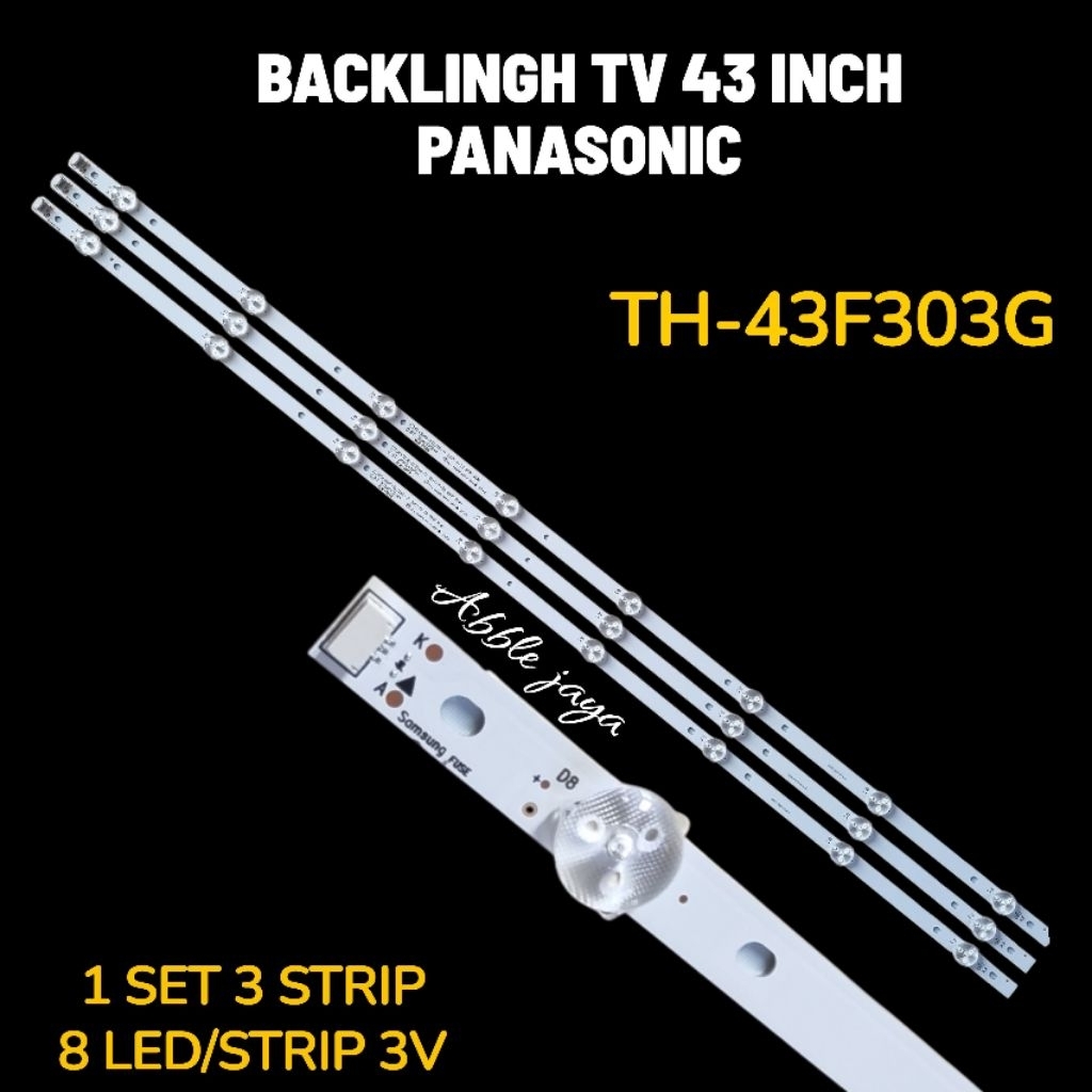 BACKLIGHT TV PANASONIC 43 INCH TH-43F303G