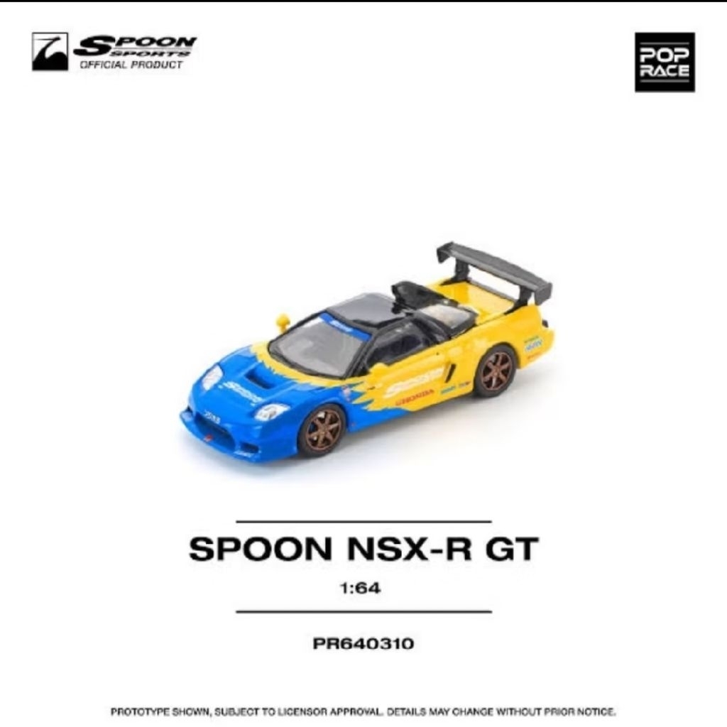 pop race nsx spoon segel mulus
