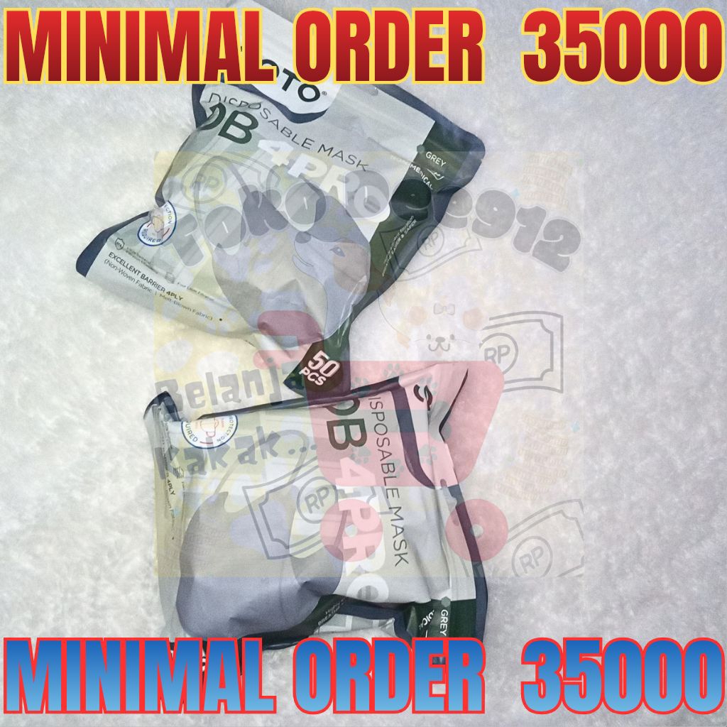 Goto Masker Duckbill Pouch 50pcs