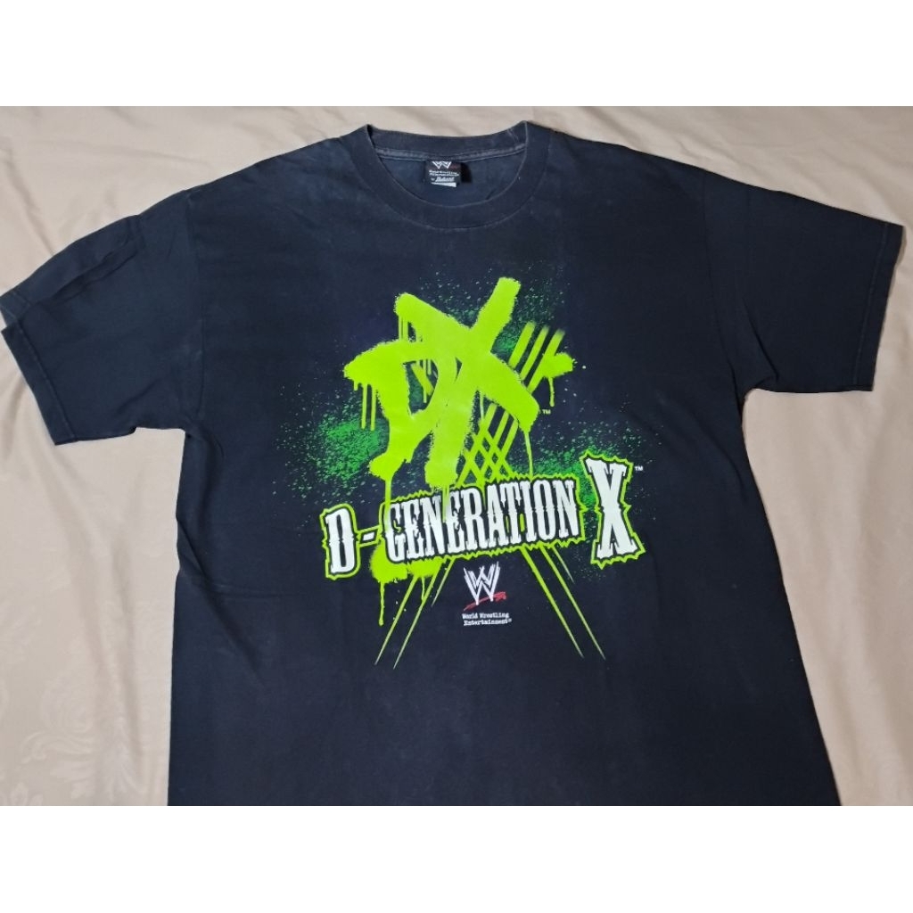 Kaos T shirt Vintage WWE DX