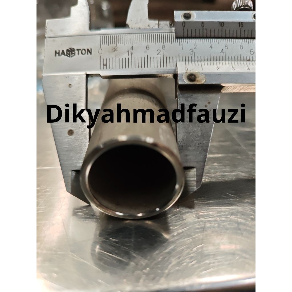 pipa stainless seamless 316L Od 27mm tebal 3mmx60cm