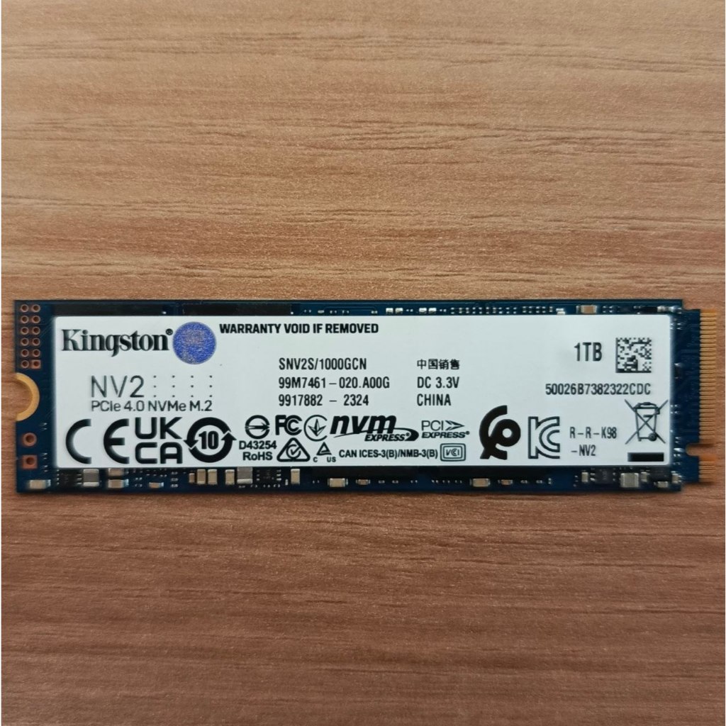 TERMURAH SSD NVME GEN4 1TB KINGSTON M2 2280 COPOTAN LAPTOP