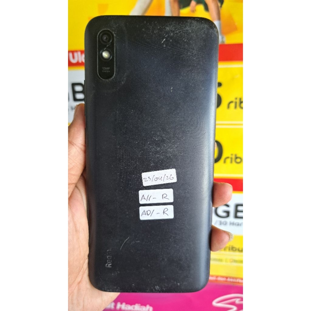 REDMI 9A RAM 3GB INTERNAL 32GB, SECOND NORMAL TES, SIAP PAKAI, HP ONLY
