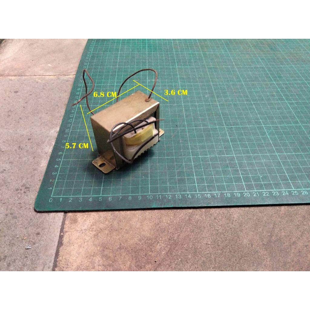 Trafo EI input 220V output 20 VAC